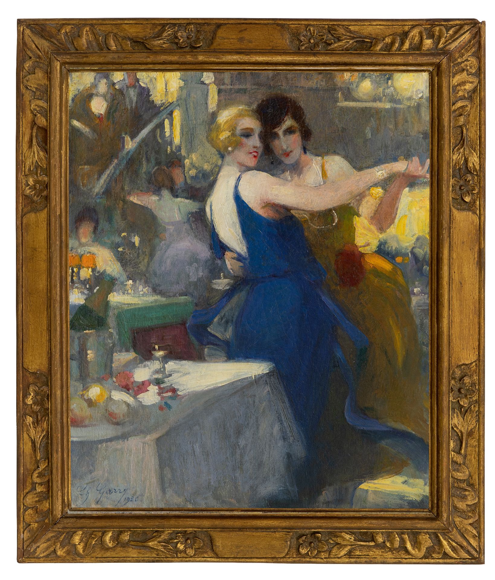 Charley Garry | Paintings prev. for Sale | Two dancing women