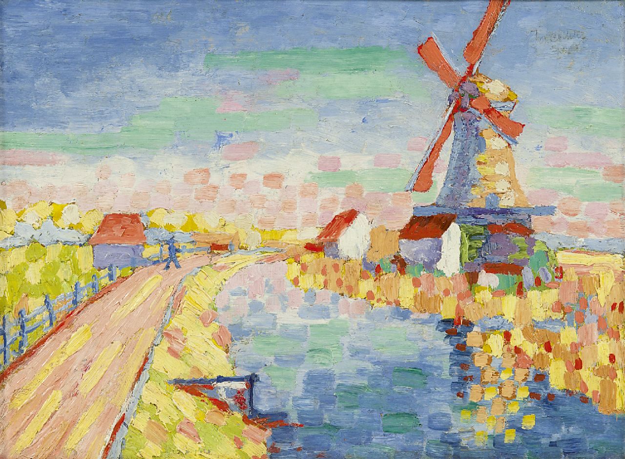 Joan Collette | Paintings prev. for Sale | Mill by the water