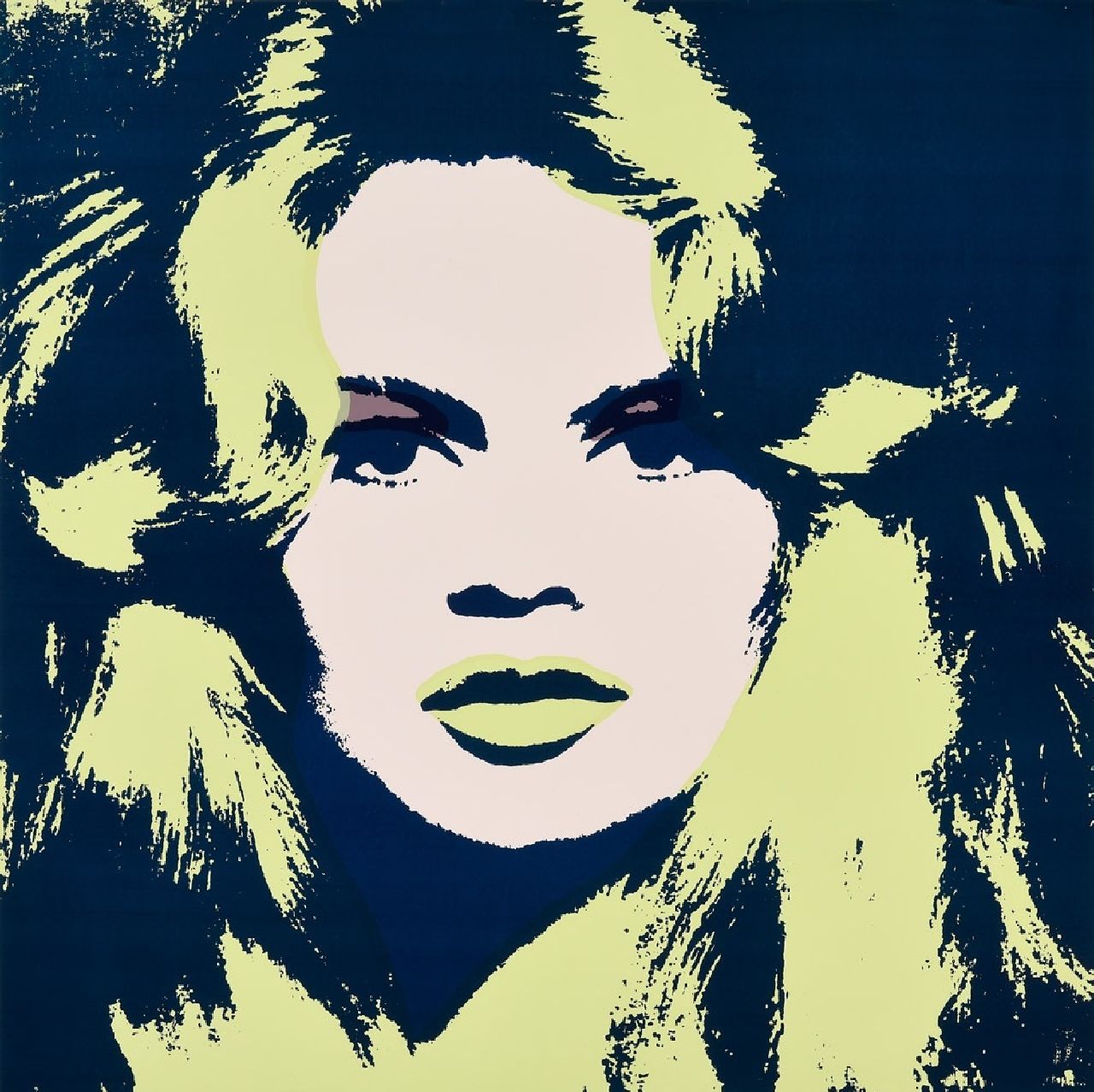 Naar Andy Warhol   | Naar Andy Warhol | Prints and Multiples offered for sale | Brigitte Bardot, screenprint on paper 91.0 x 91.0 cm, prijs zonder lijst