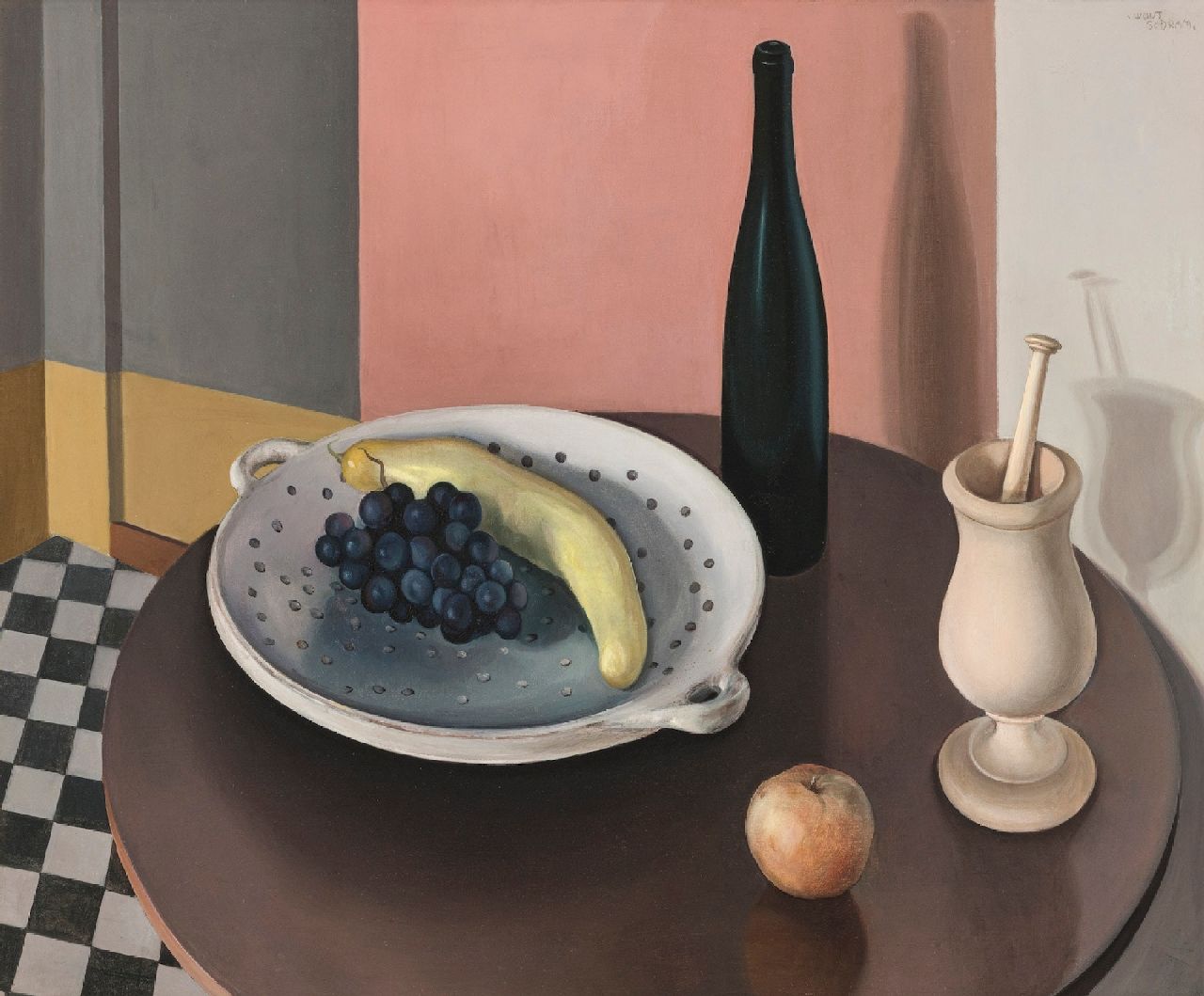 Wout Schram | A kitchen still life, oil on canvas, 76.0 x 90.0 cm, signed u.r.