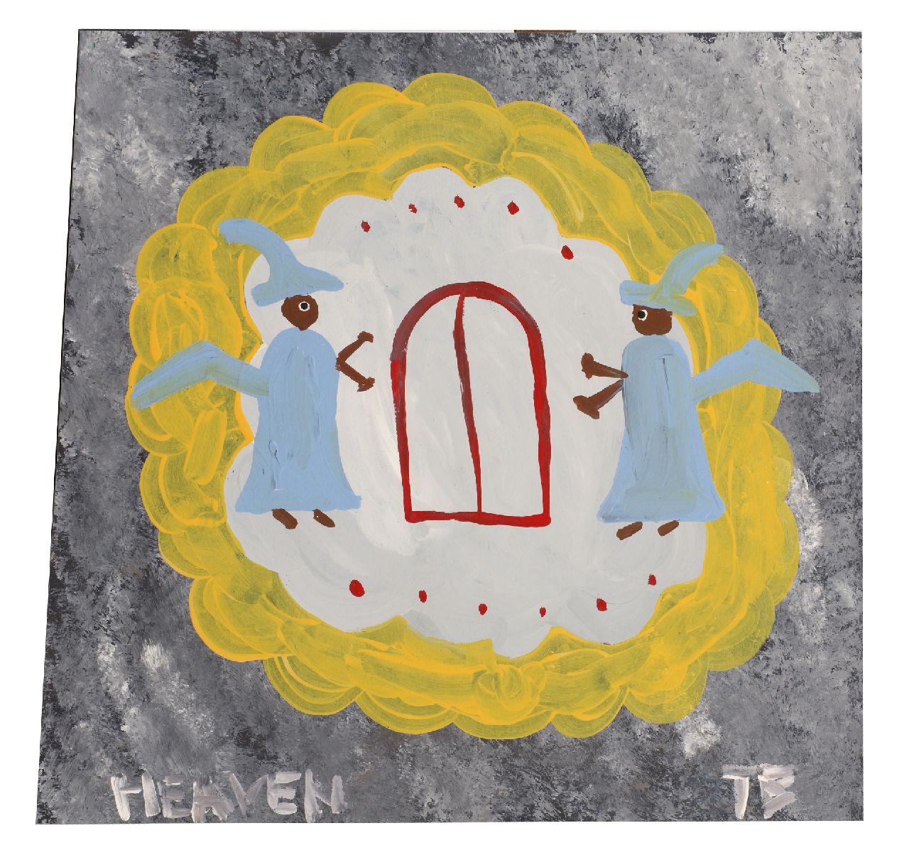 Brown T.  | Timothy 'Tim' Brown | Schilderijen te koop aangeboden | Heaven, acryl op paneel 40,4 x 40,0 cm, gesigneerd rechtsonder met initialen