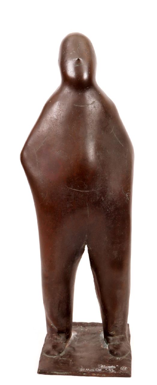 Otto W.  | Waldemar Otto | Beelden en objecten te koop aangeboden | Mann, brons 46,0 cm, gesigneerd op basis met monogram en gedateerd op basis 30 Mai '06 Otto W.  | Waldemar Otto | Beelden en objecten te koop aangeboden | Mann, brons 46,0 cm, gesigneerd op basis met monogram en gedateerd op basis 30 Mai '06