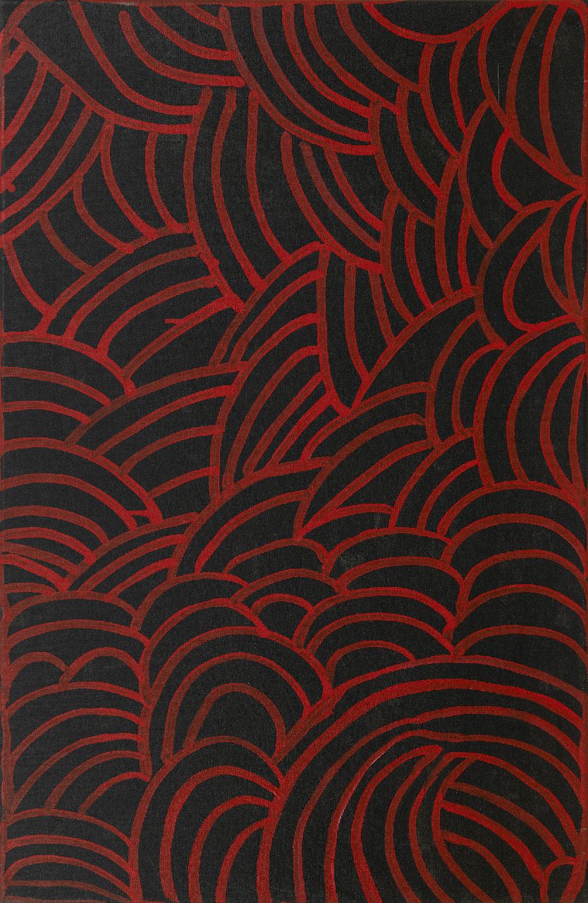 Patyarre G.T.  | Gloria Tamerre Patyarre | Schilderijen te koop aangeboden | Zonder titel, acryl op doek 92,3 x 60,0 cm, zonder lijst