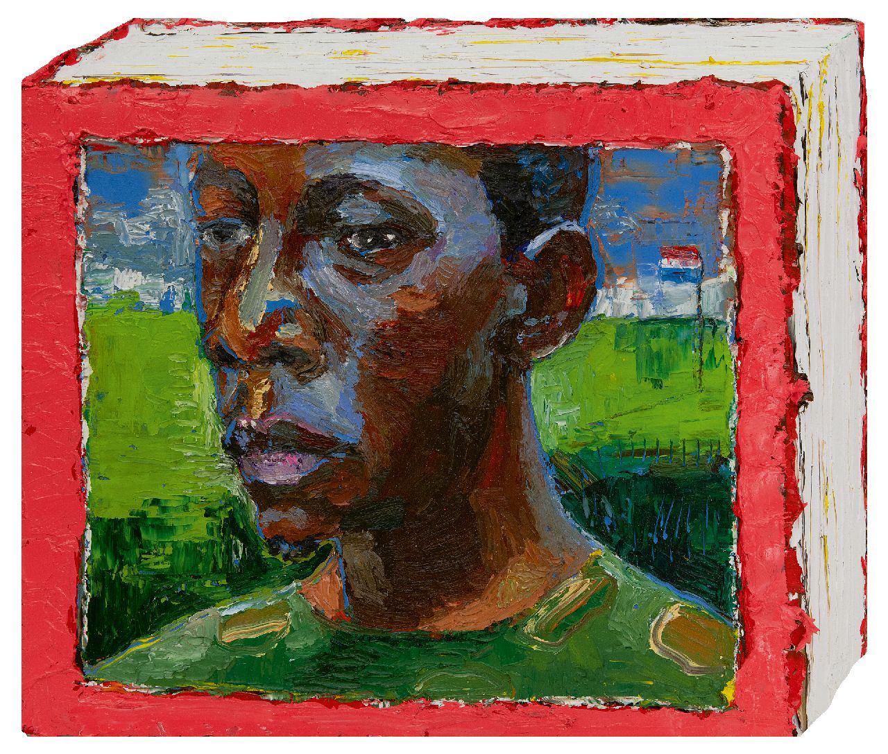 Blaaker C.H.  | Carlos Henny Blaaker | Schilderijen te koop aangeboden | Hollands landschap in D mineur, olieverf op paneel 29,5 x 34,0 cm, gesigneerd verso en verso gedateerd 2026 en 26 Breda