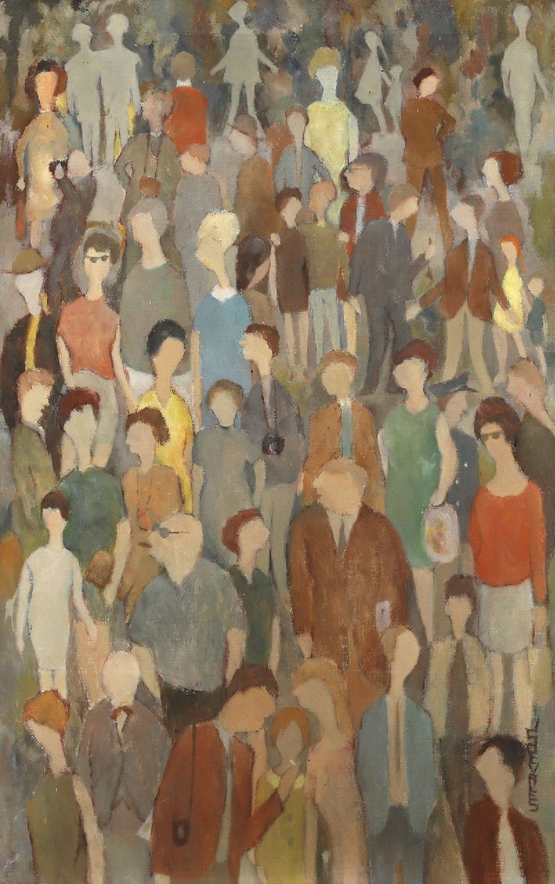 Vries J.S. de | Jacob Sybout 'Jaap' de Vries | Schilderijen te koop aangeboden | Excursie, olieverf op doek 65,0 x 40,0 cm, gesigneerd rechtsonder en gedateerd 1966 Vries J.S. de | Jacob Sybout 'Jaap' de Vries | Schilderijen te koop aangeboden | Excursie, olieverf op doek 65,0 x 40,0 cm, gesigneerd rechtsonder en gedateerd 1966