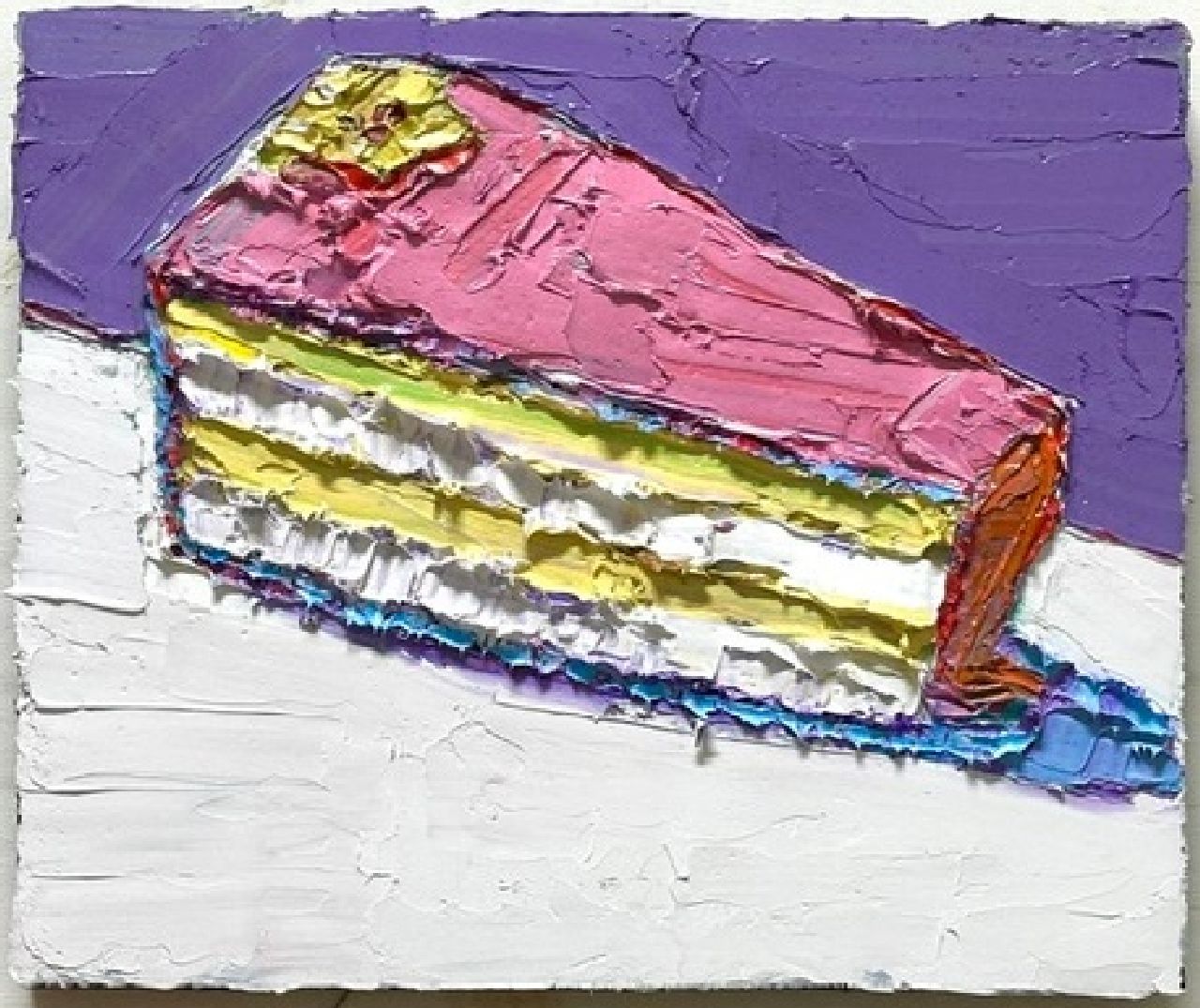 Blaaker C.H. | Carlos Henny Blaaker | Schilderijen te koop aangeboden | Taartje, olieverf op hout 55,0 x 60,0 cm Blaaker C.H. | Carlos Henny Blaaker | Schilderijen te koop aangeboden | Taartje, olieverf op hout 55,0 x 60,0 cm