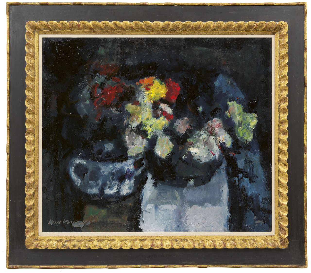 Verwey K.  | Kees Verwey | Paintings offered for sale | Flower still life, oil on canvas 60.2 x 70.5 cm, signed l.l