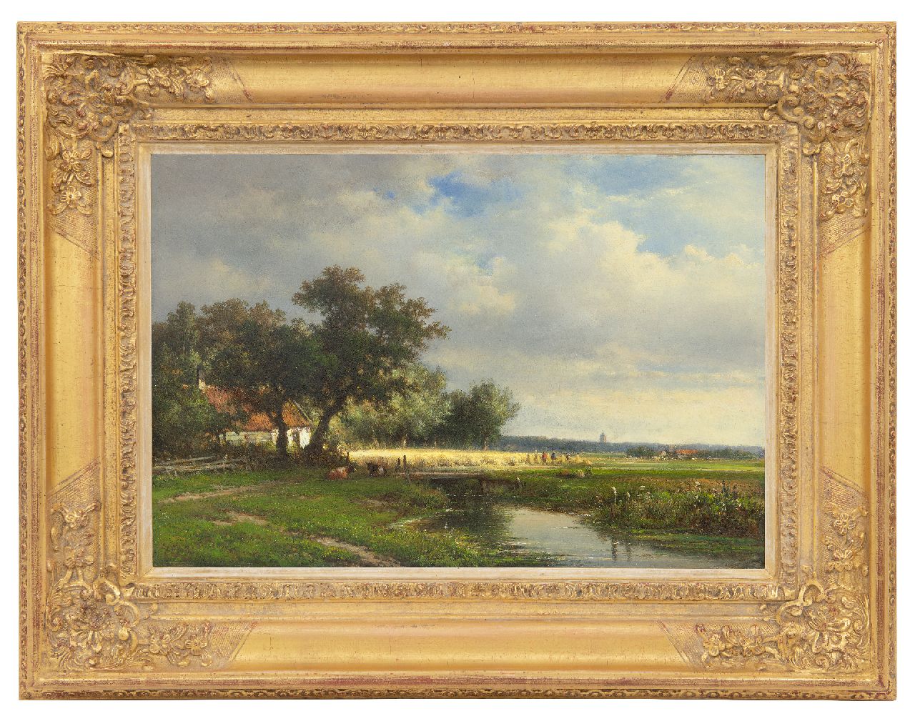 Lodewijk Johannes Kleijn | Paintings prev. for Sale | Summer landscape ...