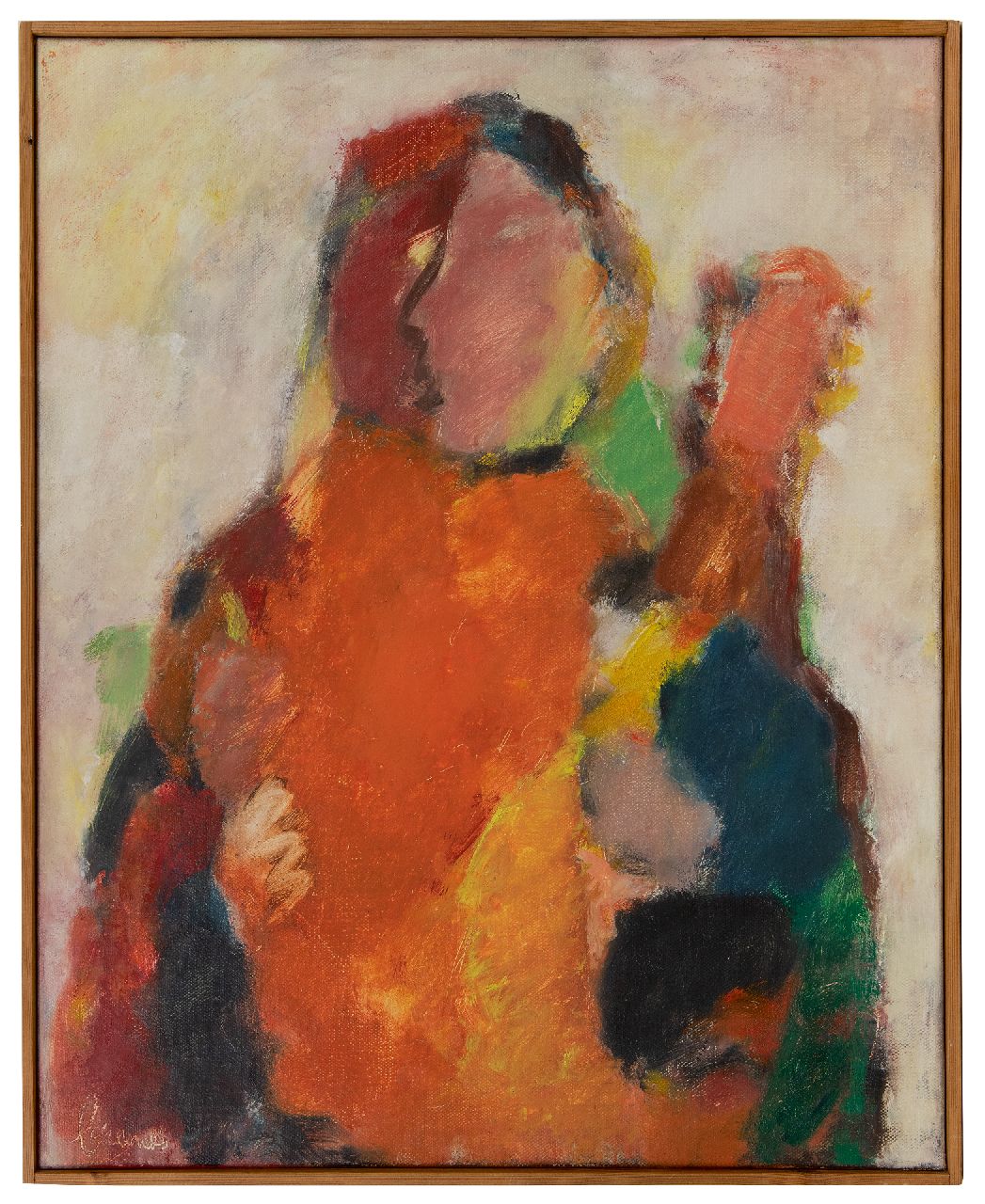 Brands E.A.M.  | Eugenius Antonius Maria 'Eugène' Brands | Schilderijen te koop aangeboden | Jongen met gitaar, olieverf op doek 75,4 x 60,0 cm, gesigneerd linksonder en op spieraam gedateerd 1970 Brands E.A.M.  | Eugenius Antonius Maria 'Eugène' Brands | Schilderijen te koop aangeboden | Jongen met gitaar, olieverf op doek 75,4 x 60,0 cm, gesigneerd linksonder en op spieraam gedateerd 1970