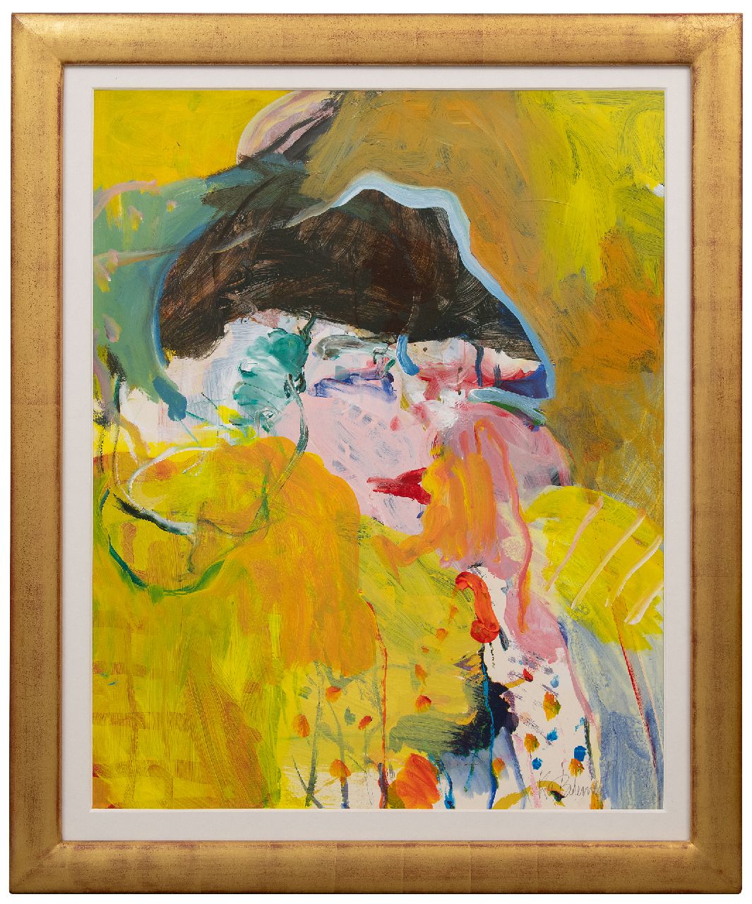 Bohemen C.B. van | Cornelis Bernardus 'Kees' van Bohemen | Schilderijen te koop aangeboden | Vrouw met hoed, gouache en olieverf op papier 82,0 x 64,0 cm, gesigneerd rechtsonder en gedateerd '78 Bohemen C.B. van | Cornelis Bernardus 'Kees' van Bohemen | Schilderijen te koop aangeboden | Vrouw met hoed, gouache en olieverf op papier 82,0 x 64,0 cm, gesigneerd rechtsonder en gedateerd '78