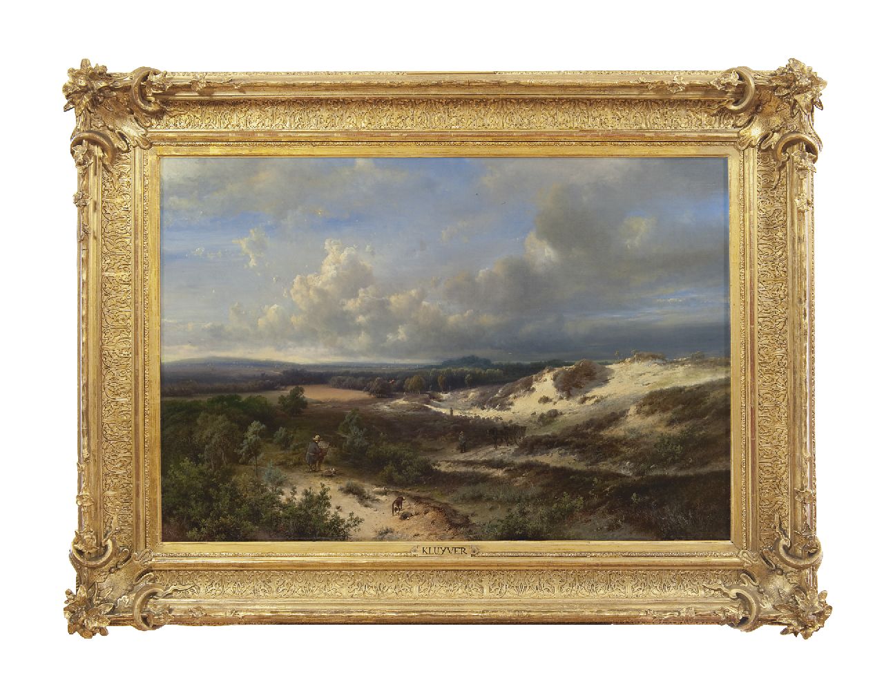 Springer C. en Kluyver P.L.F.   | Cornelis / 'Pieter' Lodewijk Francisco Springer C. en Kluyver P.L.F. | Schilderijen te koop aangeboden | Schilder aan het werk in de duinen bij de zee, olieverf op doek 56,5 x 84,5 cm, gesigneerd linksonder 'Kluyver' en rechtsonder 'C. Springer' Springer C. en Kluyver P.L.F.   | Cornelis / 'Pieter' Lodewijk Francisco Springer C. en Kluyver P.L.F. | Schilderijen te koop aangeboden | Schilder aan het werk in de duinen bij de zee, olieverf op doek 56,5 x 84,5 cm, gesigneerd linksonder 'Kluyver' en rechtsonder 'C. Springer'
