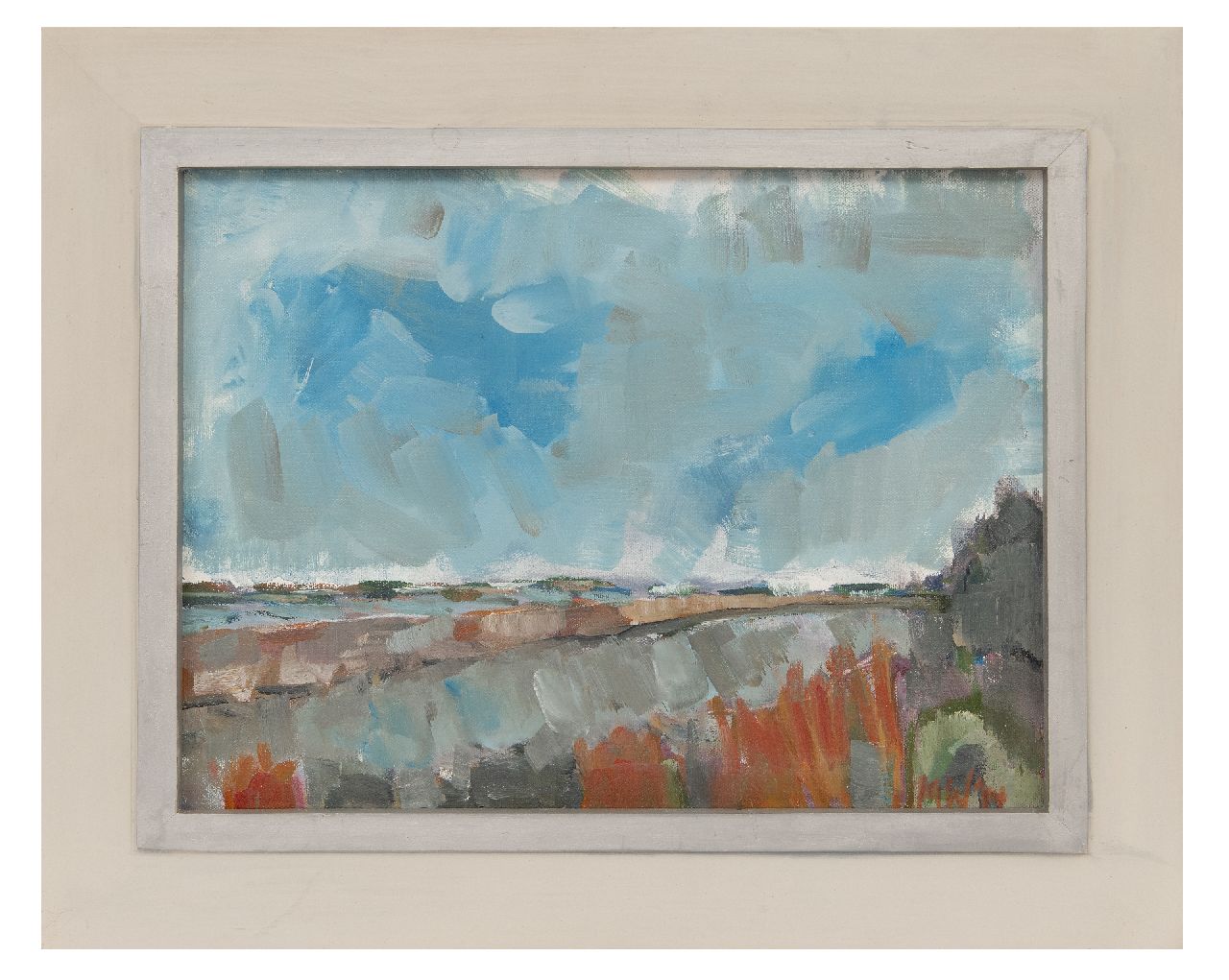 Wolters-Schweitzer M. | Milène Wolters-Schweitzer | Schilderijen te koop aangeboden | Landschap, olieverf op doek 29,9 x 40,0 cm, gesigneerd rechtsonder met initialen en op spieraam voluit en op spieraam gedateerd 2014 Wolters-Schweitzer M. | Milène Wolters-Schweitzer | Schilderijen te koop aangeboden | Landschap, olieverf op doek 29,9 x 40,0 cm, gesigneerd rechtsonder met initialen en op spieraam voluit en op spieraam gedateerd 2014
