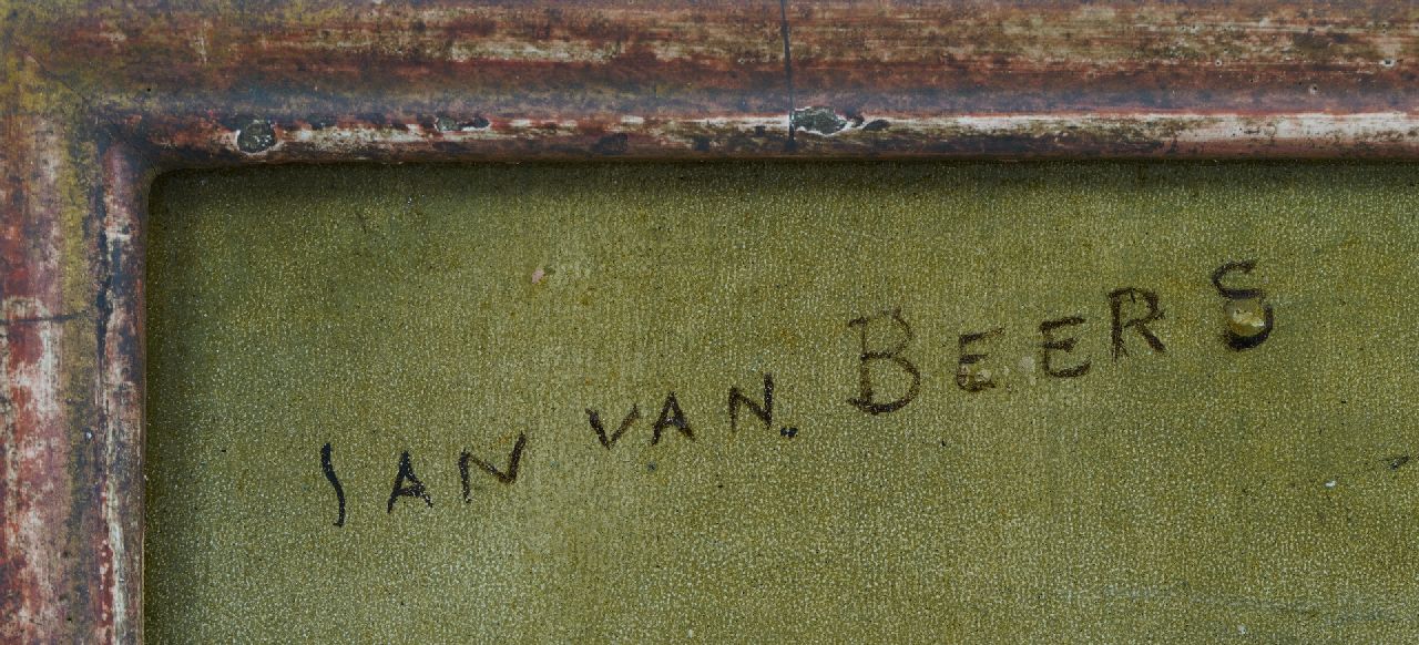 Jan Marie Constantin van Beers signaturen In vino Veritas  (niet te koop)