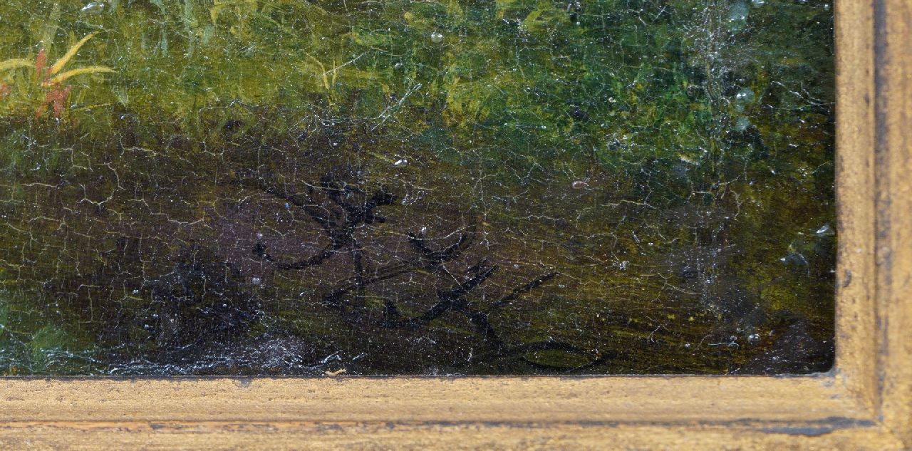 Jacob Kouwenhoven signatures A summer landscape