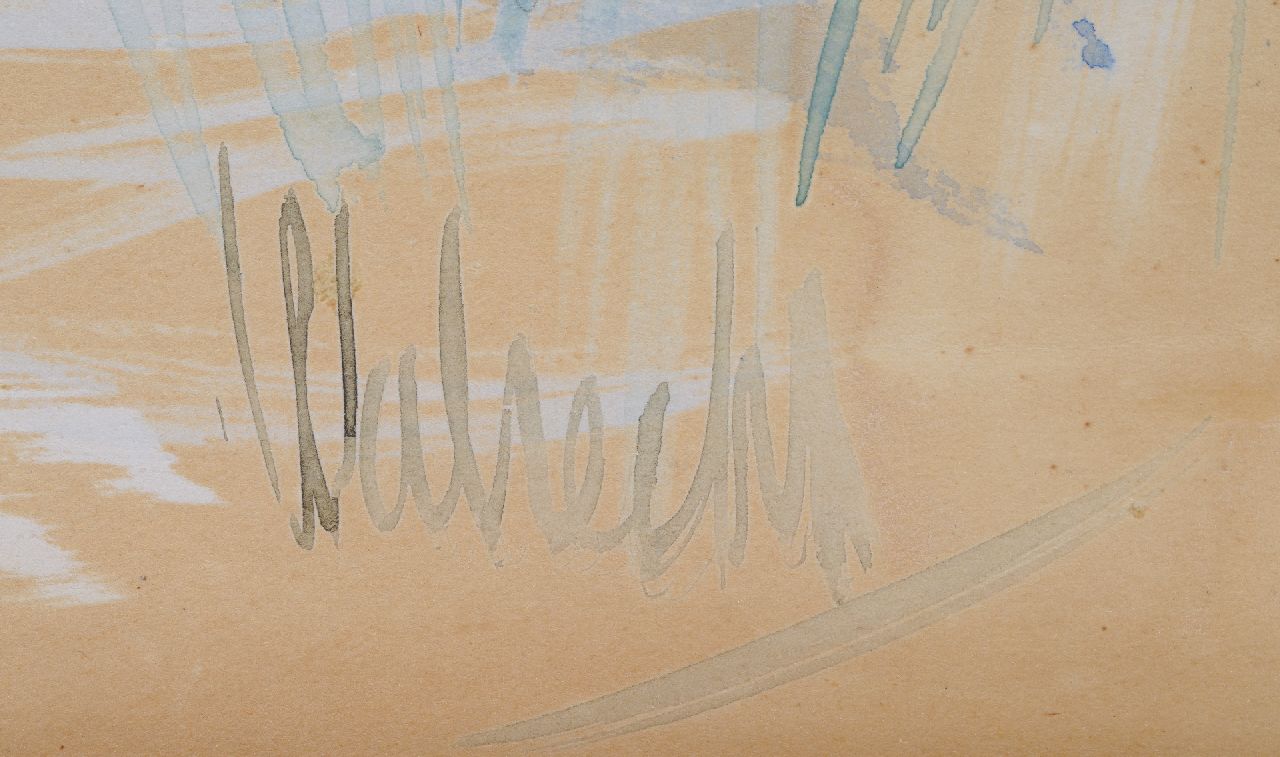 Ben Walrecht signaturen 16m² op het Paterswoldsemeer