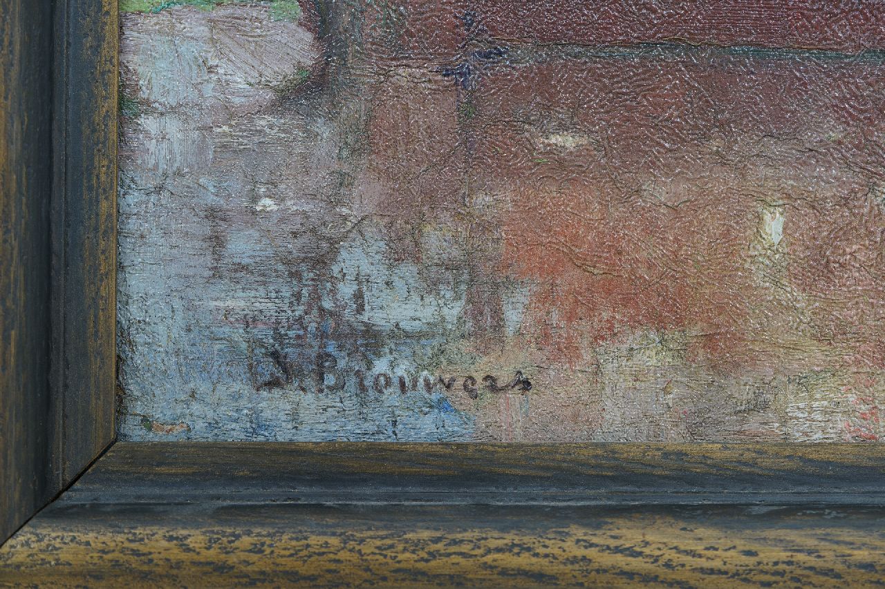 J. Brouwers signaturen Zonovergoten stad aan het water