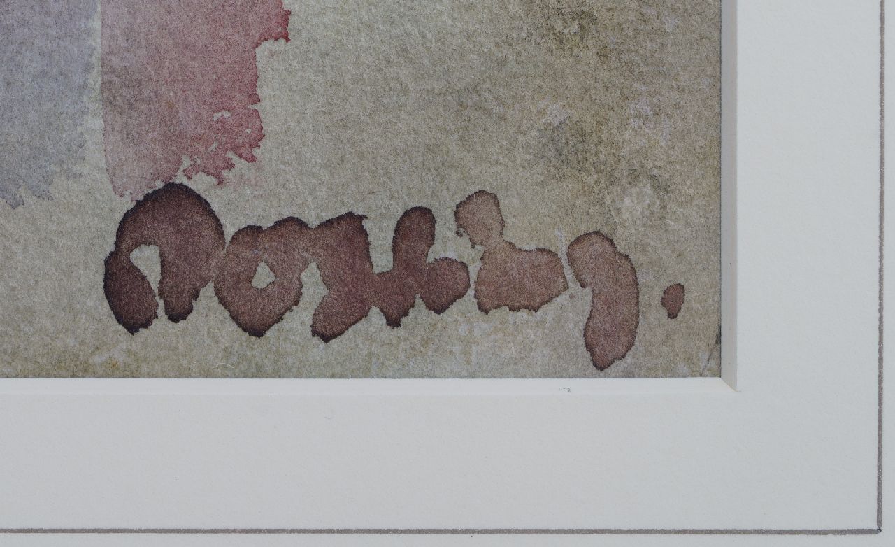 Jeanne Bieruma Oosting signaturen Bloemstilleven