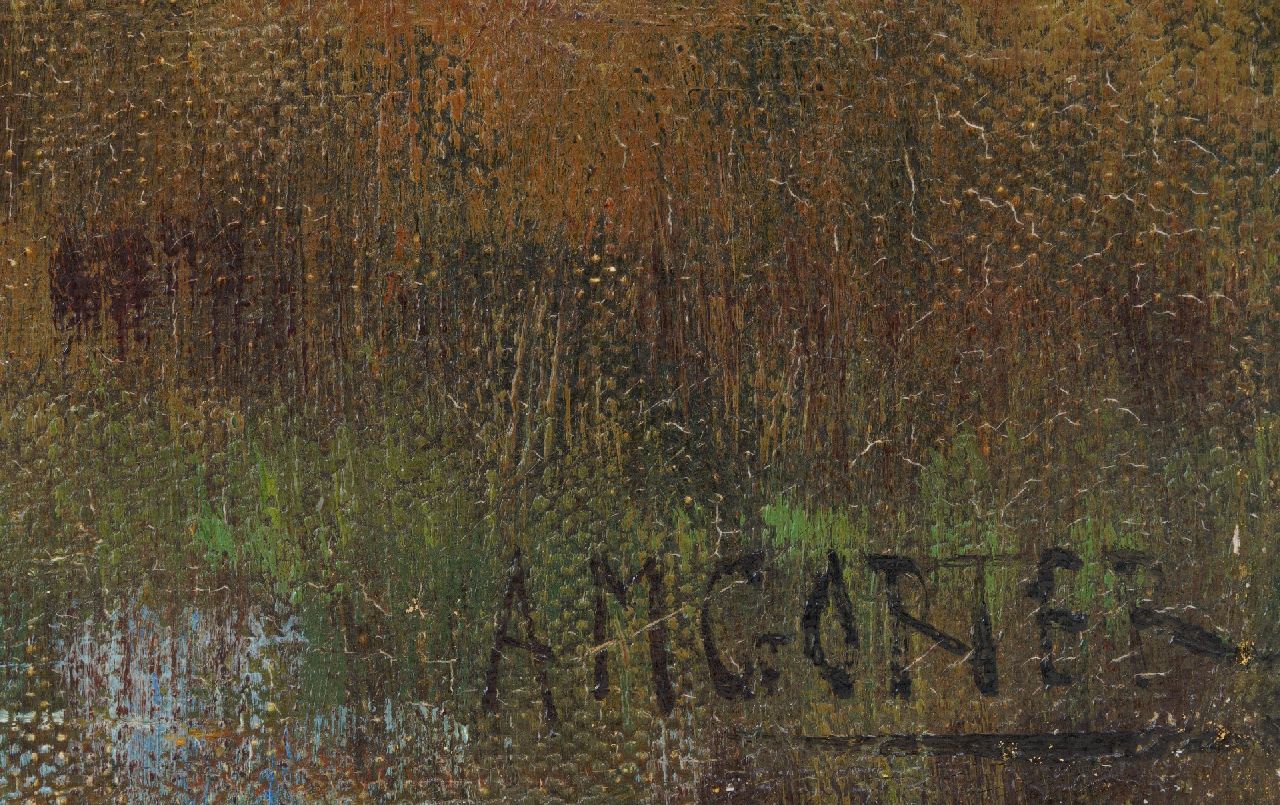 Arnold Marc Gorter signaturen Lentebloesem