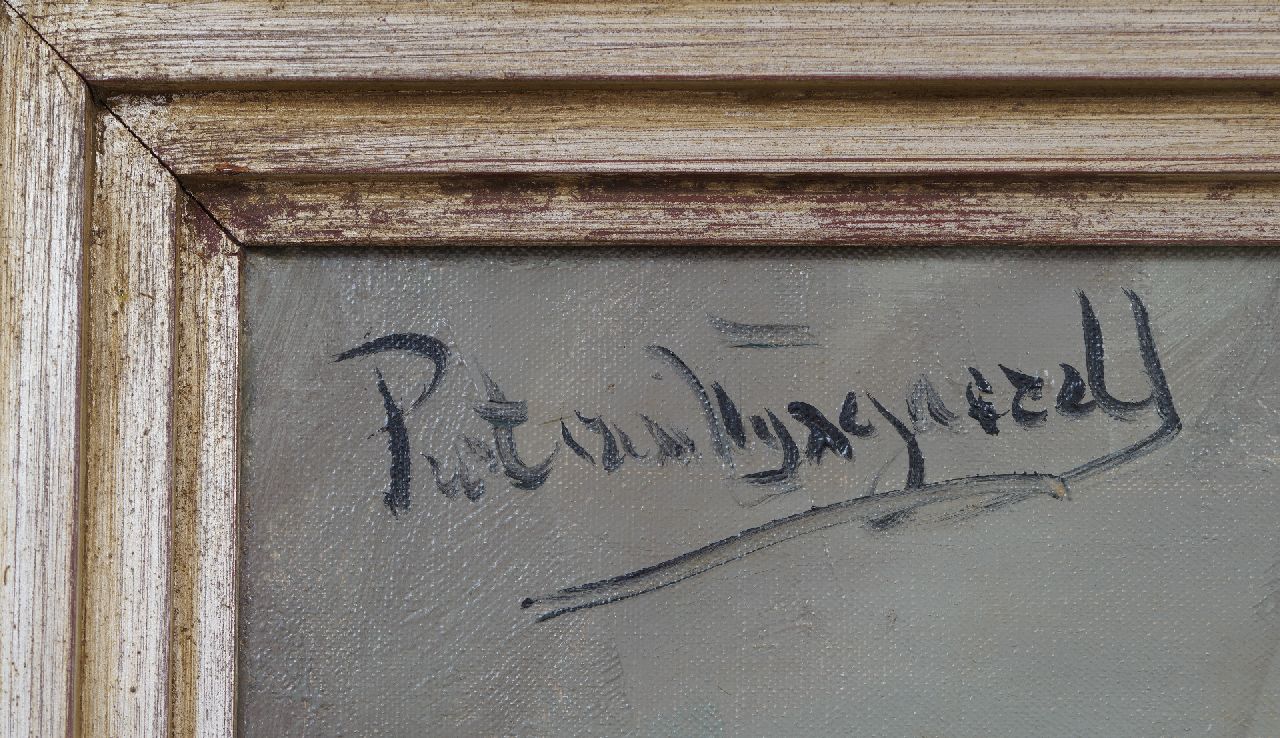 Piet van Wijngaerdt signaturen Kerststerren met Aronskelk