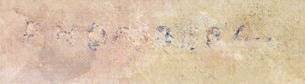 Dirk Homberg signaturen Twee vrouwen