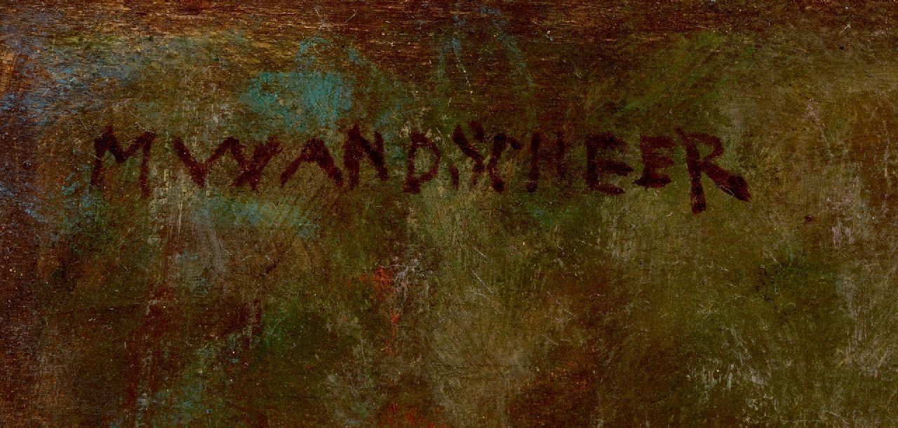 Marie Wandscheer signaturen Papavers