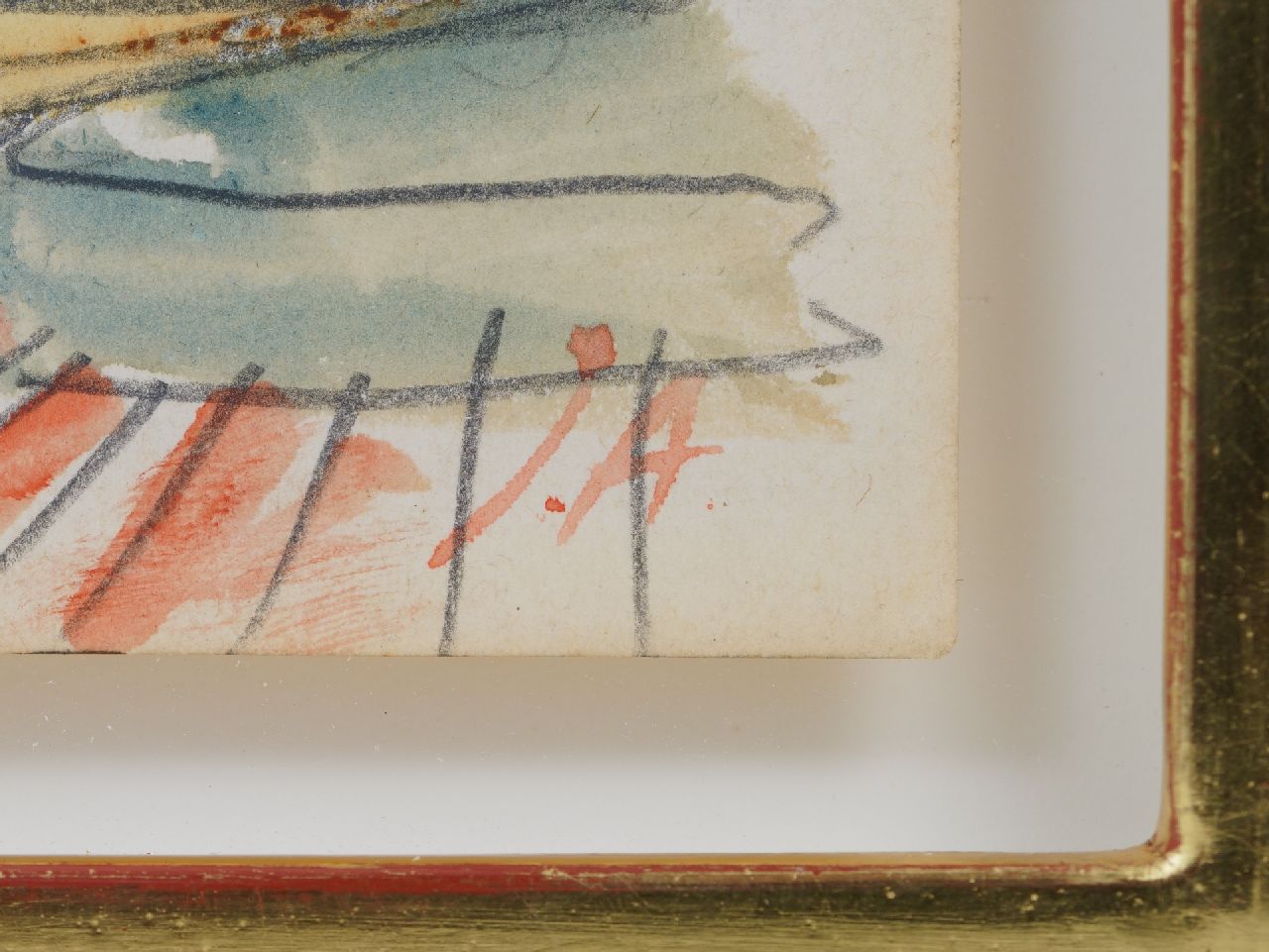 Jan Altink signaturen Rode boerderij, Groningen