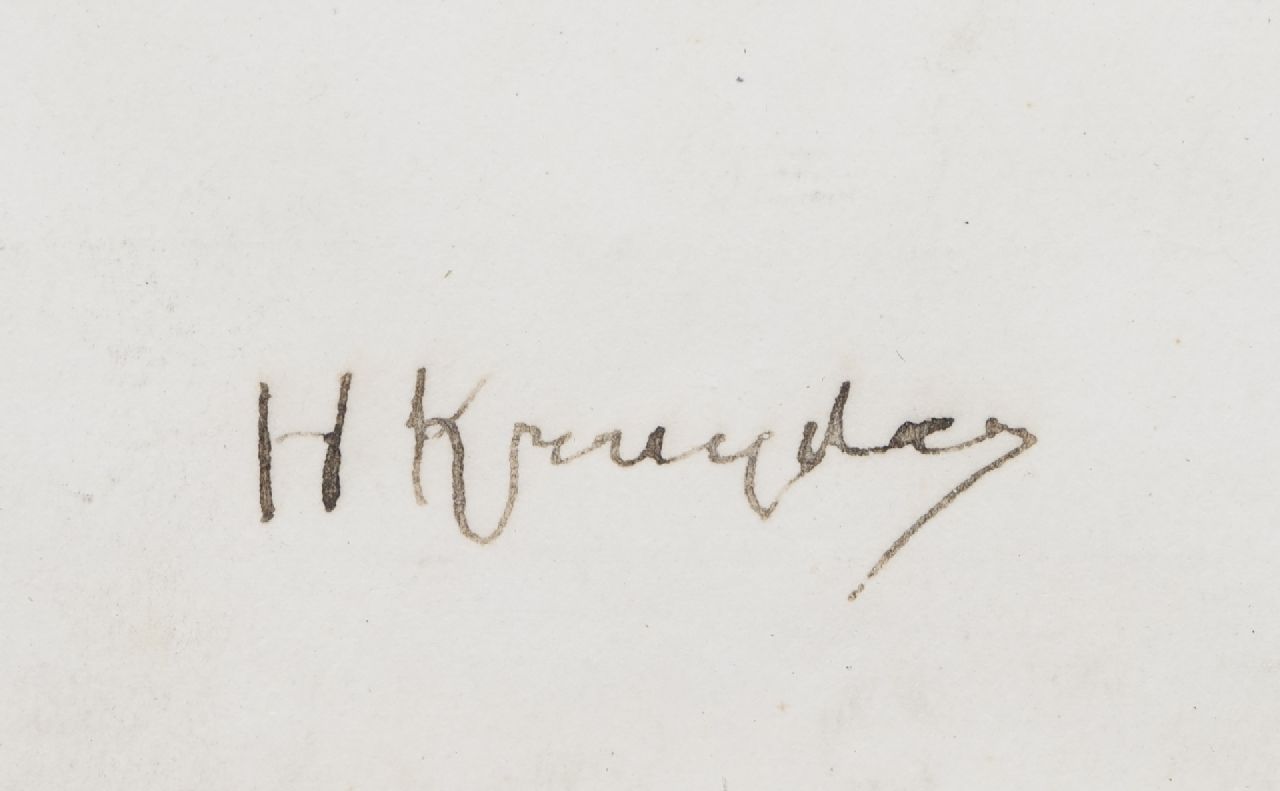 Herman Kruyder signaturen Twee figuren