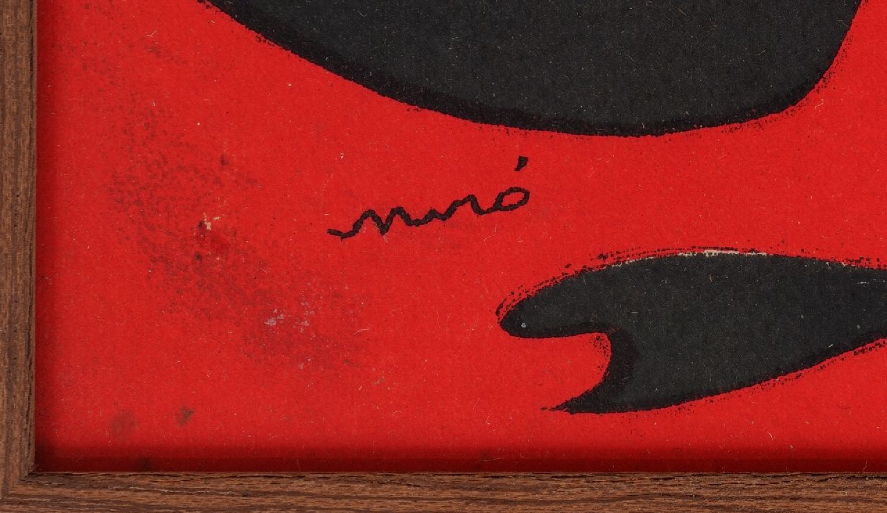 Joan Miró signaturen L'été (Illustratie uit het Franse kunsttijdschrift Verve 3, 1938)