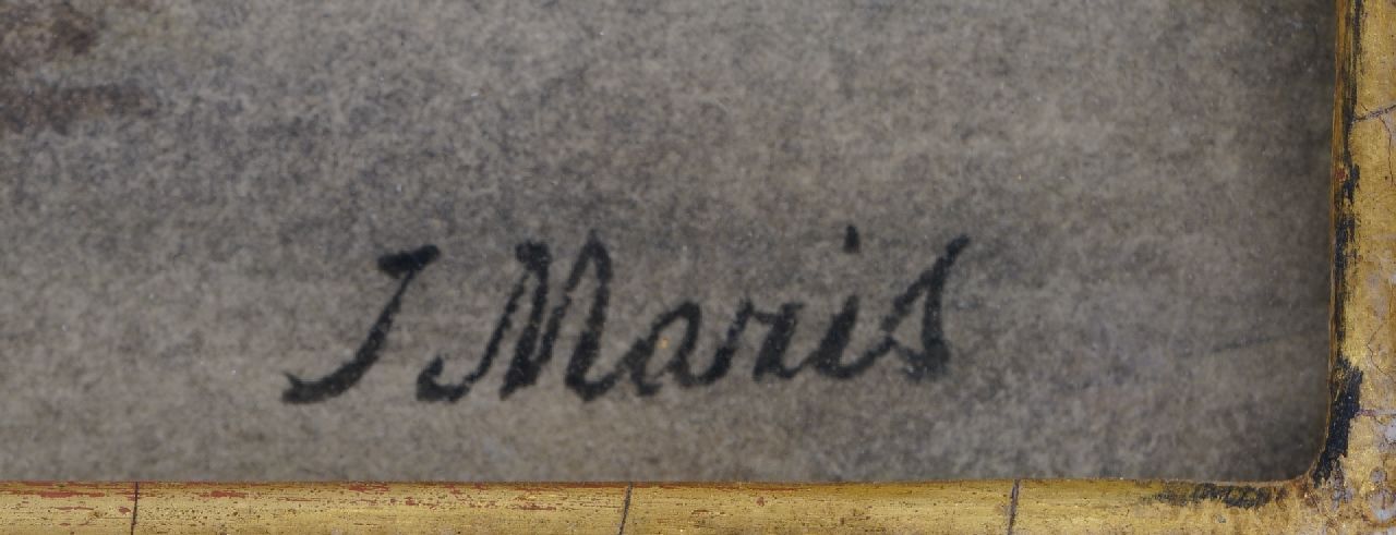 Jacob Maris signaturen Gezicht op Amsterdam (vermoedelijk)