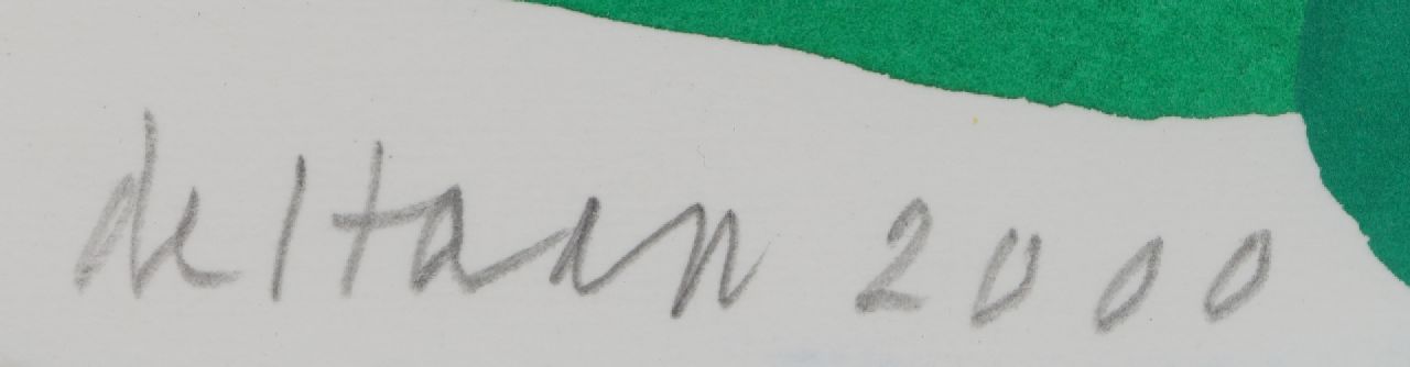 Jurjen de Haan signaturen Compositie met kop