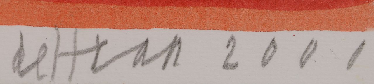 Jurjen de Haan signaturen Twee figuren