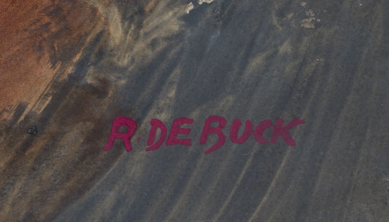 Raphaël de Buck signaturen Twee dames