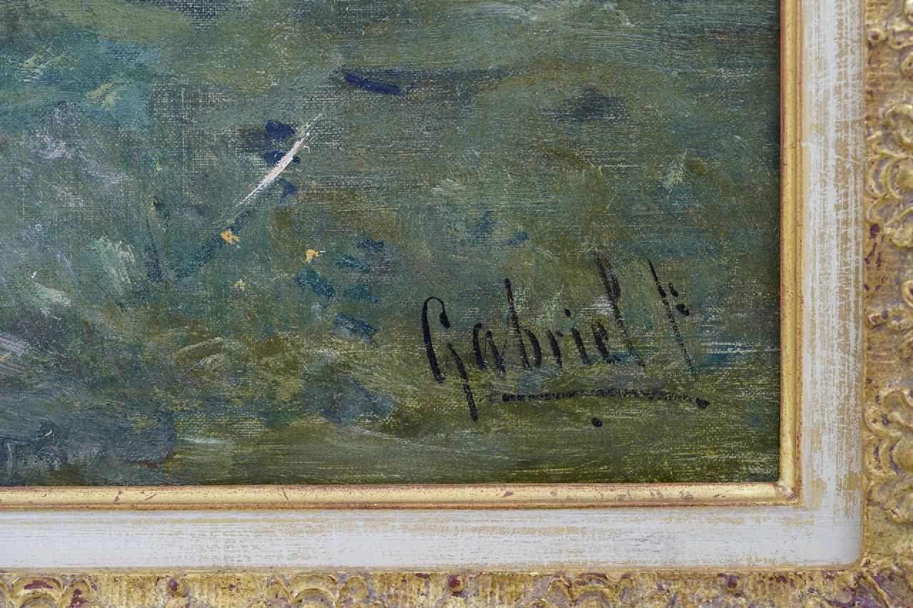 Constan Gabriel signatures Early morning near Veenendaal