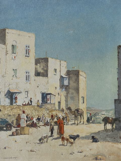 Vreedenburgh C.  | Village in Palestine, presumably Bethlehem, oil on canvas 50.9 x 38.2 cm, signed l.l. and painted ca. 1936