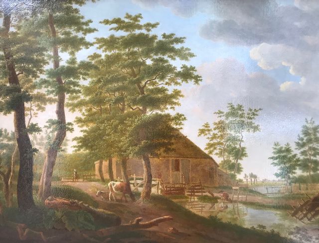 Smak Gregoor G.  | Voorstelling, olieverf op doek 66,5 x 85,5 cm, gesigneerd r.v.h.m.