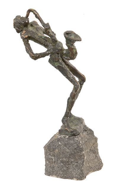 Bakker W.F.  | -, bronze 23.5 x 5.2 cm, signed on the base