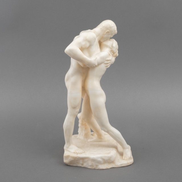 Lepcke F.  | De kus, marmer 44,0 cm