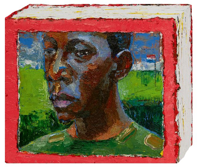 Carlos Blaaker | Hollands landschap in D mineur, olieverf op paneel, 29,5 x 34,0 cm, gesigneerd verso en verso gedateerd 2026 en 26 Breda