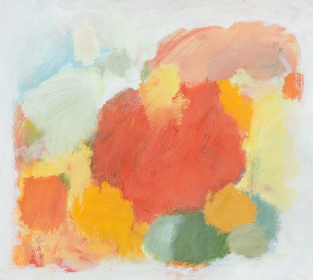 Eugène Brands | Zonder titel, gouache op papier, 48,0 x 54,0 cm, gesigneerd r.o.